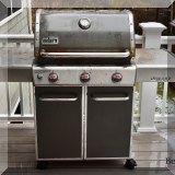 L07. Weber Geneses Special Edition gas grill. 